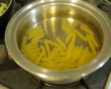 フェンネルとサバ缶の春パスタ作り方2写真