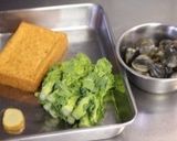 厚揚げのアサリあん。作り方1写真