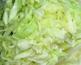 チンして混ぜるだけ！キャベツのゆかり和え作り方1写真