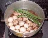 簡単！里芋ととり肉の煮付け作り方4写真