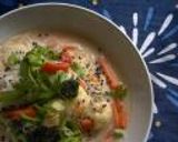 ピーナッツバターで＊こってり即席麺作り方4写真