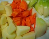 ごま油が香ばしい♡豚こま☆簡単♪肉じゃが作り方1写真