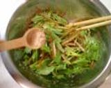 水菜のきんぴらお惣菜作り方5写真