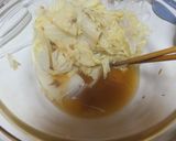 白菜とはごろも煮のレンジ蒸し作り方3写真