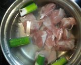 茹で鶏のねぎソース掛け♪作り方1写真