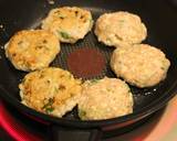 クセになりそう♪パクチーつくねバーグ作り方4写真