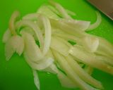 ♬玉ねぎ大豆とポークソーセージのスープ♬作り方1写真