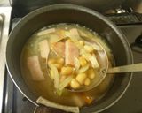 ♬玉ねぎ大豆とポークソーセージのスープ♬作り方6写真