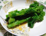 菜の花の辛子和え作り方3写真