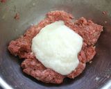鰹と大葉香る❖ふわほろ和風ハンバーグ作り方5写真