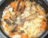 永谷園・松茸のお吸い物で松茸（？）ご飯作り方6写真