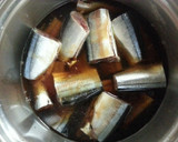 骨まで食べられる！さんまのブツ切り煮♪作り方2写真