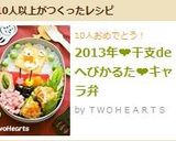 2013年❤干支deへびかるた❤キャラ弁作り方9写真