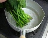 じゃこ入りのほうれん草ゴマ和え作り方2写真