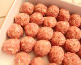 青梗菜と肉団子の＊＊春雨スープ作り方3写真