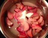 ルバーブでバレンタイン寒天ゼリー♡作り方1写真