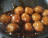 冷凍肉団子の白ごま照り焼きソース作り方4写真