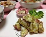 市販のソースで和える「タコのバジル和え」作り方3写真