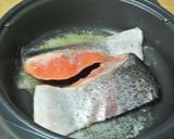 餅入り＾＾◎鮭のチャンチャン蒸し？焼き？作り方4写真