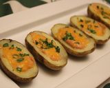 ☆超簡単！明太マヨのポテトスキン☆作り方8写真