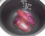 炊飯器レシピ　紫さつまいものきんとん作り方2写真