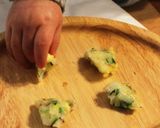 離乳食後期～米粉と白菜のお好み焼き風作り方5写真