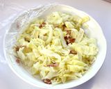 レンジで簡単 超美味♡まるで お好み焼き作り方3写真