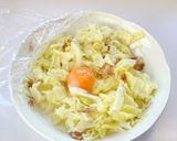 レンジで簡単 超美味♡まるで お好み焼き作り方4写真