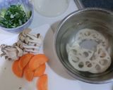 豚ロース肉の白味噌漬け☆蓮根しゃき炒め作り方3写真