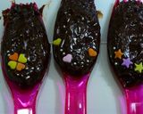 メッセージ＆デコチョコスプーン作り方4写真