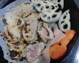 豚ロース肉の白味噌漬け☆蓮根しゃき炒め作り方6写真