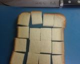 パン入り味噌汁茶碗蒸し作り方2写真
