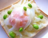 温玉・玉葱　オイマヨチーズトースト作り方4写真