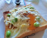 温玉・玉葱　オイマヨチーズトースト作り方7写真