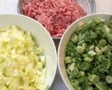 むっちむち♪ミンチdeお好み焼き作り方3写真