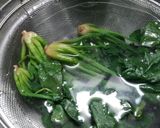 ほうれん草ときな粉のごまあえ作り方2写真
