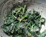 ほうれん草ときな粉のごまあえ作り方5写真