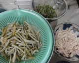 新ごぼうとササミの簡単サラダ作り方4写真