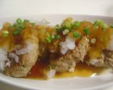 ハンバーグ　〜おろしあんかけ〜作り方4写真