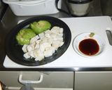笹かまとアボガドのお刺身　わさび醤油味作り方4写真