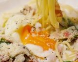 カルボナーラ風スープスパゲッティ作り方5写真