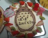 キャラクターデコチョコ（ケーキ）作り方20写真