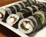 生ハムとクリームチーズのサラダ巻き作り方4写真