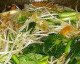 牛肉と卵と野菜のオイスターソース炒め作り方5写真