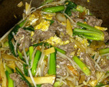 牛肉と卵と野菜のオイスターソース炒め作り方6写真