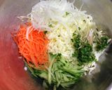 千切りサラダwithりんごドレッシング作り方6写真