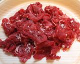 牛肉セロリもやしの中国風具だくさんスープ作り方1写真