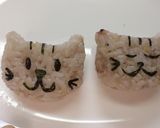 おにぎり　猫バージョン作り方3写真