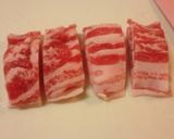 中華風カリカリ豚バラ肉の白菜炒め作り方3写真