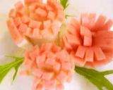 おにぎりやお弁当に♡たくあんの黄色いお花作り方5写真